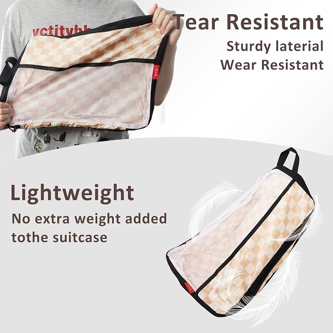 U+U 8 Set Compression Packing Cubes - Ultralight Travel Organizers - Image 5