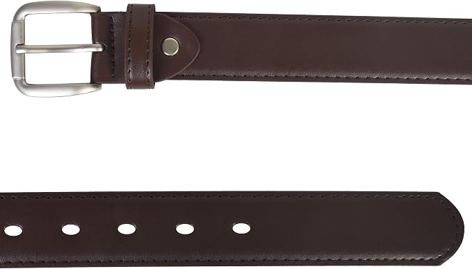 Men's Brown Leather Money Belt Sizes 32 Through 56 - Image 4