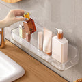 Acrylic Wall Mounted Shower Caddy, Large, Adhesive Bathroom Shelves | 4D" x 12.8"W x 3.3"H, No Drilling Acrylic Shelf, Adhesive Shelf, Bathroom Shelves with Adhesives for Bathroom, Kitchen by Home