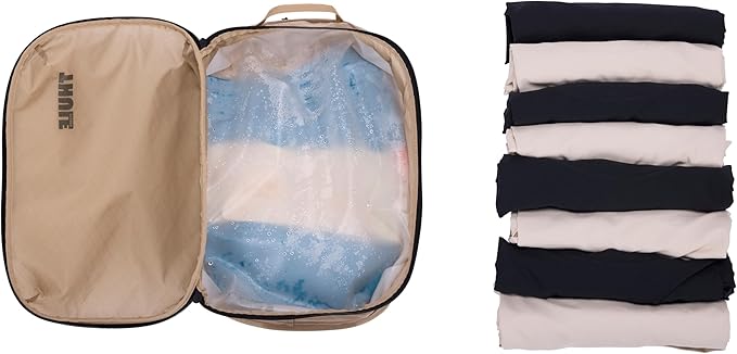 Thule Clean Dirty Packing Cube, Internal TPU Divider, Semitransparent Fabric, Easy to Pack, YKK Zippers - Image 5