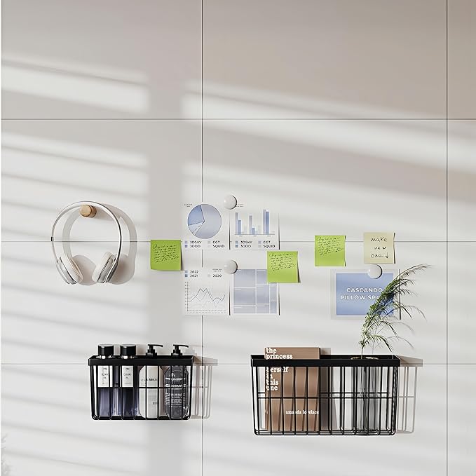 Kitchen Cabinet Door Storage Box, Self Adhesive Wall Mounted,Wardrobe/Bathroom/Refrigerator Small Items Organizer,Oil bottle/Seasoning storage (3 Piece) - Image 9