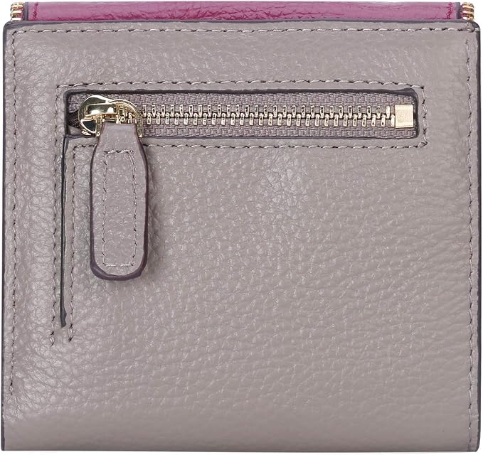 Ultra Thin Small Compact Leather Womens Girls Wallets RFID Blocking Credit Card Holder for Women - Image 4