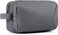 BAGSMART Toiletry Bag for Men, Travel Toiletry Organizer Dopp Kit Water-resistant Shaving Bag for Toiletries Accessories, Door Room Essentials,Grey-basic by BAGSMART