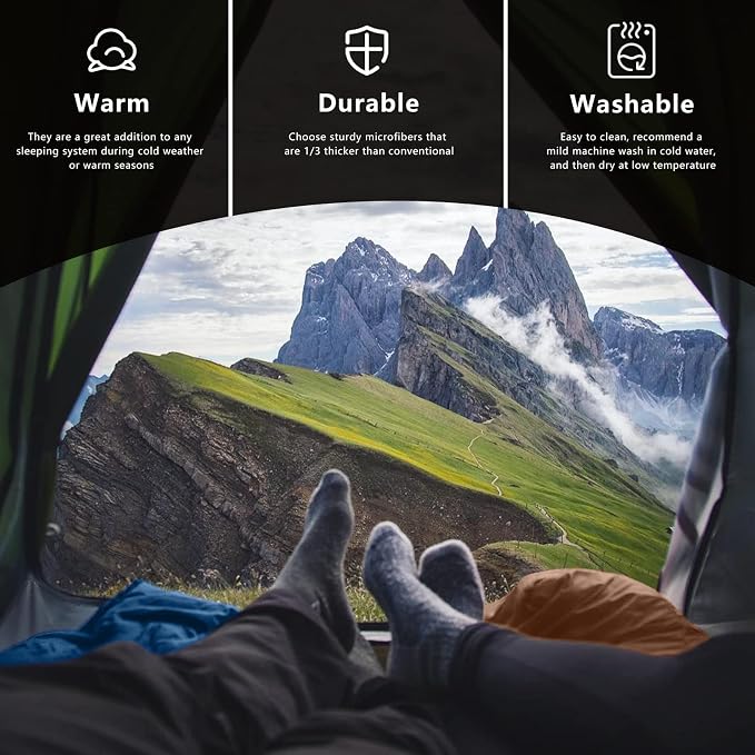Mini Camping Blanket,Lightweight Puffy Blanket Packable Throw Blanket Waterproof Windproof for Outdoors, Travel, Beach, Airplane, Hiking - Image 5