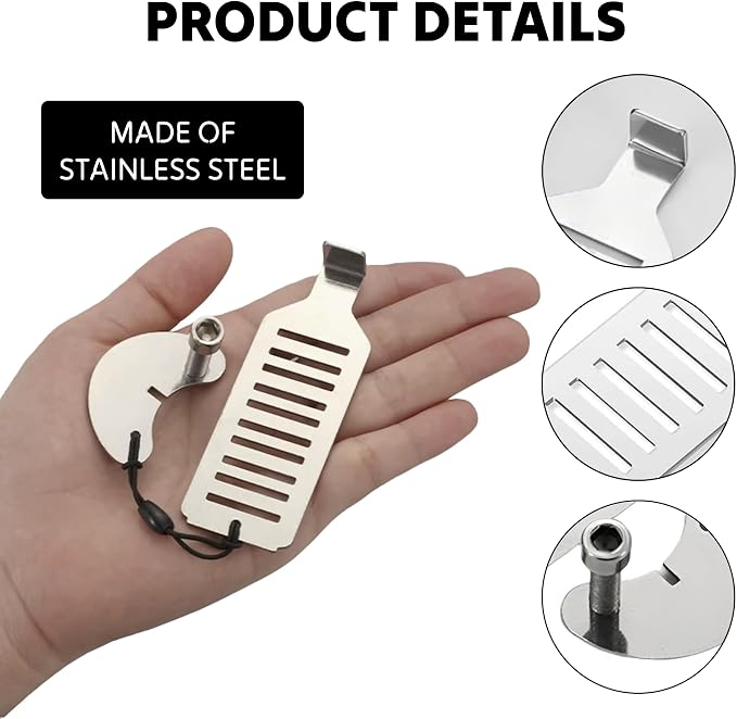 Instant Safety Portable Door Lock, Travel Door Stopper, Universal Quick Install Lock, Emergency Lock, Childproof Door Jammer. - Image 5