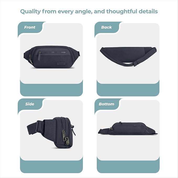 Travelon Anti-Theft Metro Waist Pack - Image 5