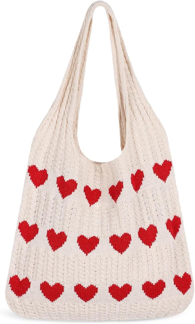 Sightor Crochet Tote Bag, Mesh Beach Bag Knit Summer Hobo Bag for Women | Beach Tote bag Vacation Outfits Aesthetic Boho Bag by Sightor