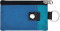 CHENSPRX Minimalist RFID Blocking Small Wallet with ID Window,WaterResistant Zip Id Case Wallet with Lanyard Keychain for Cards,Cash,Travel,Women,Men by CHENSPRX