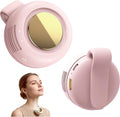 Portable Silent Mini Bladeless Fan, Clip On Fan for Shirt, 3 Speeds & Queit, Hands Free Waist Whirlwind Fans, USB Rechargeable, Suitable for Outdoor & Travel & Office (pink) by SBMKK