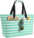 ISEYOU Extra Large Beach Bag Waterproof Beach Totes Bags for Women, Lightweight Foldable Pool Bag with Zipper Wet Compartment by ISEYOUmakeabetterlife