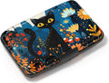 Credit Card Holder, Mini Aluminum Card Wallet RFID Blocking Slim Metal Hard Card Case for Women Men, Cute Cat by Atufsuat