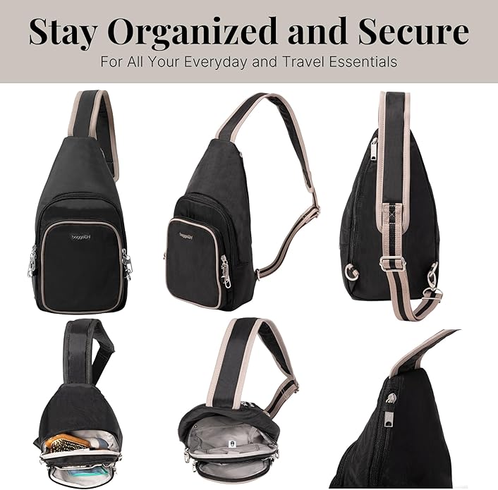 Baggallini Securtex Anti-Theft Daytripper Sling - Image 5
