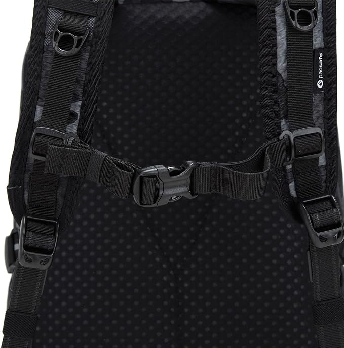 Pacsafe Vibe 25L Anti Theft Travel Pack Casual Daypack, Black - Image 9