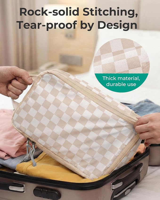 BAGSMART Compression Packing Cubes for Travel Essentials | 14 Set /6 Set /4 Set/2 Set, Lightweight, Durable - Image 7