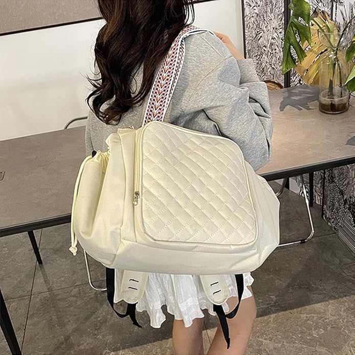 Travel Duffel Bag Weekender Bags for Women, Expandable Tote Handbag Diaper Bag Backpack Shoulder Bag for Car Work Daily - Image 2