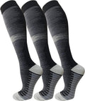 FuelMeFoot 3 Pack Copper Compression Socks - Compression Socks Women & Men Circulation - Best for Medical,Running,Athletic by FuelMeFoot