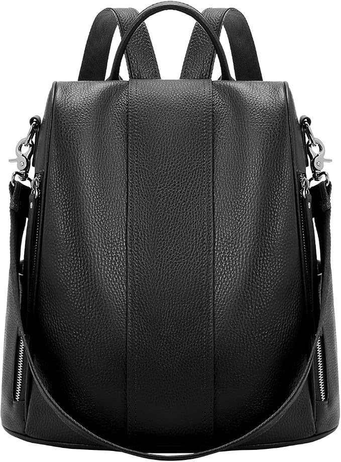 Genuine Leather Backpack Purse for Women Anti-theft Fashion Backpack Bags by UEIRY
