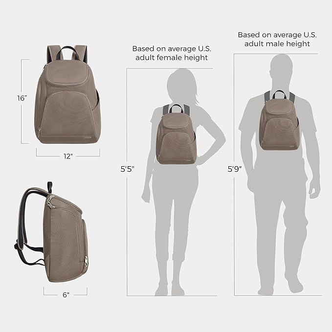Travelon Anti-Theft Classic Backpack - Image 4