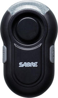 Sabre 2-in-1 Clip-On Personal Alarm with LED Safety Light, 120dB Alarm, Audible Up to 1,300-Feet (395-Meters by SABRE