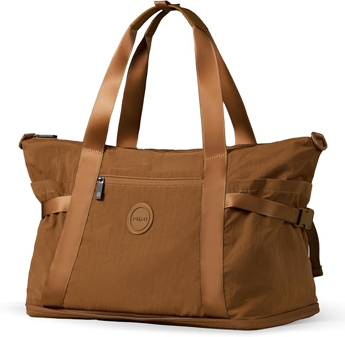 mixi Travel Tote Bag for Women Large Expandable Travel Bag Waterproof Lightweight Carry On Personal Item Handbag by MIXI