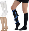 MONFOOT Men's/Women's 3Pairs Compression Socks 15-20mmHg Better Circulation | Support socks with graduated compression, a non-slip cuff, and moisture-wicking control for nurses, athletes, travelers by MONFOOT