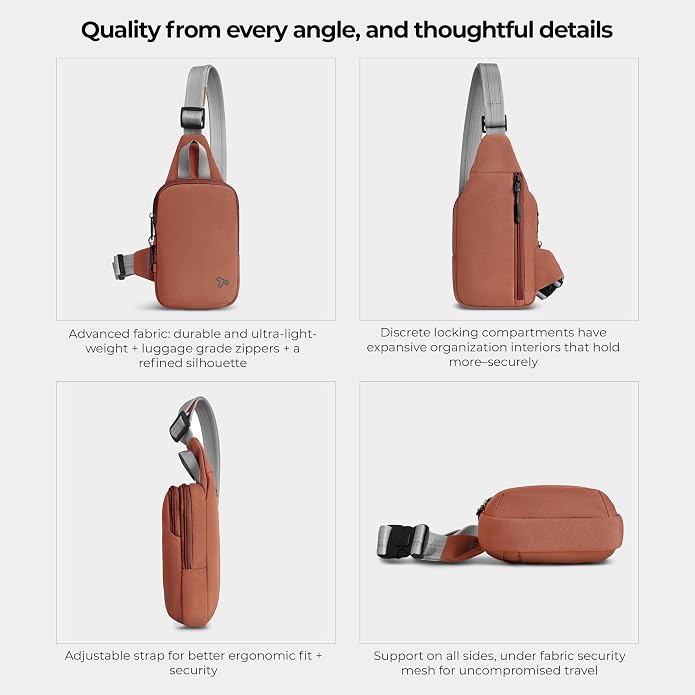 Travelon Anti-Theft The Voyages Compact Sling - Image 5