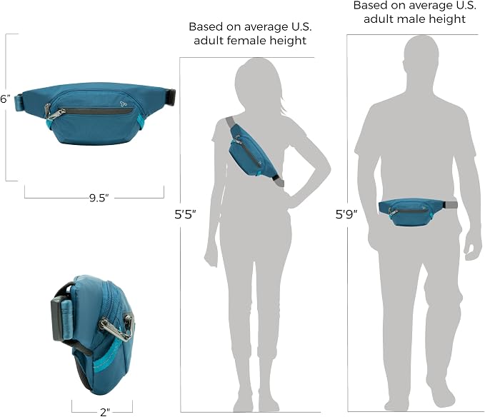Travelon Anti-Theft Active Waist Pack - Image 3