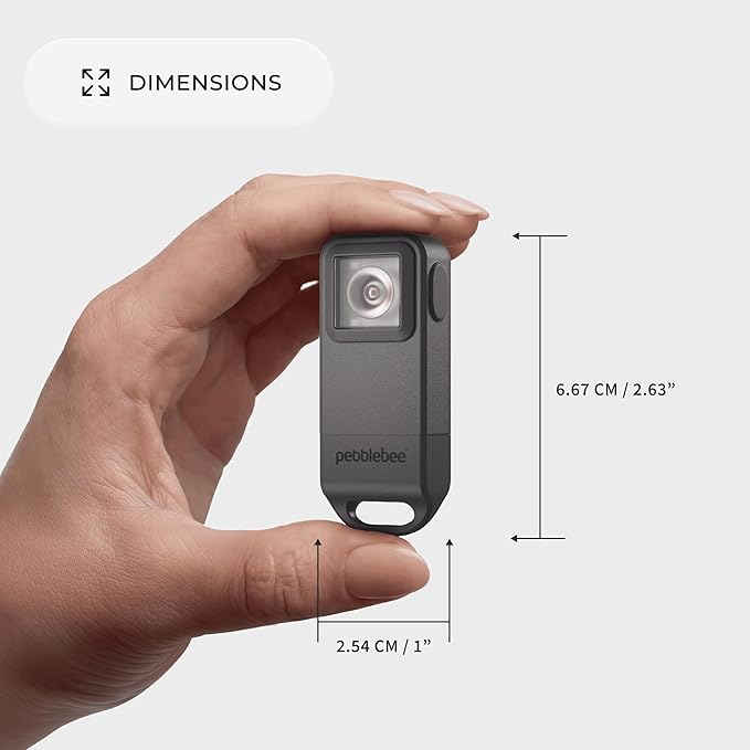 Pebblebee Halo Personal Safety Alarm, Loud Siren & Strobe | Location Sharing, Rechargeable Keychain w/ Flashlight | Works w/ Apple & Google Find - Image 5