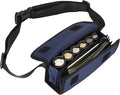 BSTKEY US Coin Holder Coin Dispenser, Fanny Pack with Banknote Waiters Purse Coin Sorter Coin Organizer, Coin Storage Bag with Belt for Waitress Server Collector Cashier Change （Navy） by BSTKEY