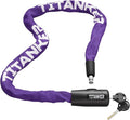 Titanker Bike Chain Lock with Keys, 3.3 Feet Security Heavy Duty Anti-Theft Bicycle Chain Locks for Bike, Motorcycle, Bicycle, Door, Gate, Fence, Grill (6mm, 8mm, 10mm Thick Chain) by Titanker