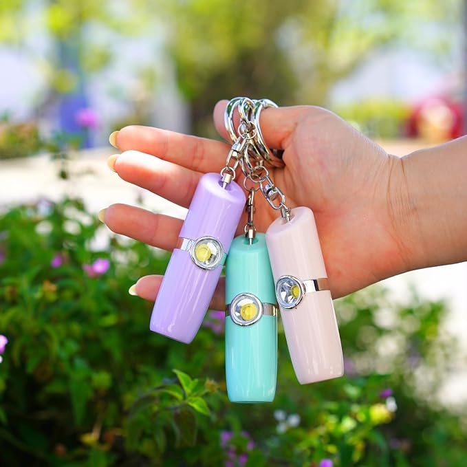 Securityman Personal Alarms for Women | Safety Alarm Keychain (Loud 130dB Siren and SOS Strobe Light) Everyday Self Defense Security Alarm Protection Device (Teal) - Image 7