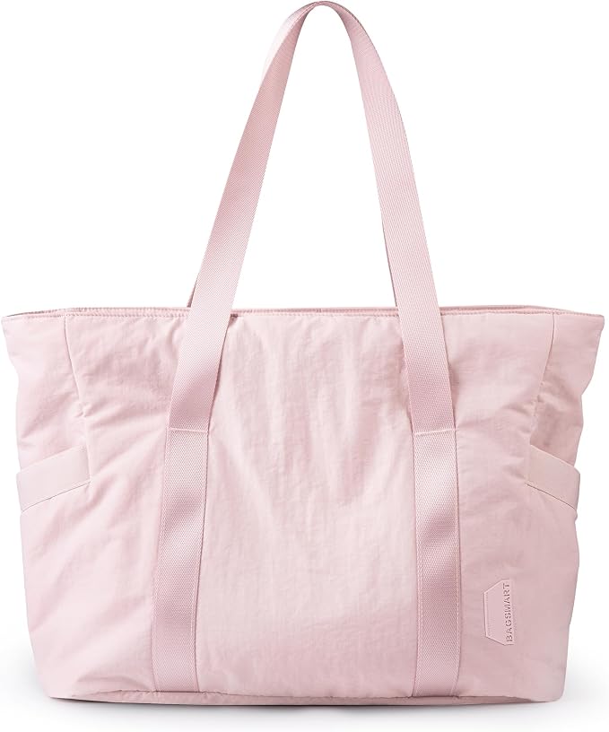 BAGSMART Tote Bag for Women, Tote Bag with Zipper Work Tote with Compartments Nurse Shoulder Hanbag for Travel, Gym - Image 9