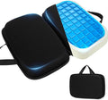 Airplane Seat Cushion | Foldable Cooling Gel Memory Foam with Pressure Relief for Long Flights by SinoSalected