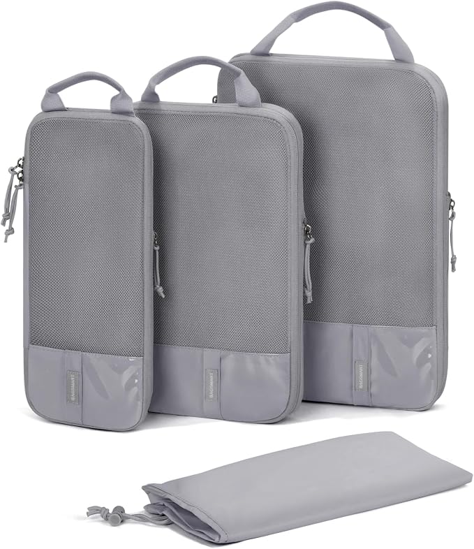 BAGSMART Compression Packing Cubes for Travel Essentials | 14 Set /6 Set /4 Set/2 Set, Lightweight, Durable by BAGSMART