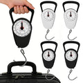 4 Pack Luggage Weight Scale with Tape Measure, 80 Lbs | Portable Fishing Hanging Scale, Dual Unit Travel Suitcase Kitchen Dial Weight Scale for Shopping Traveling Food Weighing by Acshio