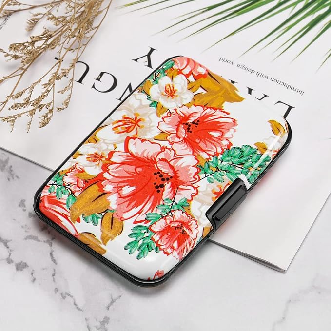 RFID Aluminum Wallet Credit Card Protector Case Holder for Men Women | Mini RFID Aluminum Wallet Credit Cards Holder Business Card Case Metal ID Case for Men Women - Image 7