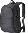 Tzowla Travel Laptop Backpack Water Resistant Anti-Theft Bag with Giant Tumbler Holder Pocket and Lock 17.3 Inch Computer Business Backpacks for Women Men Work College Gift,Casual Daypack(Black) by Tzowla