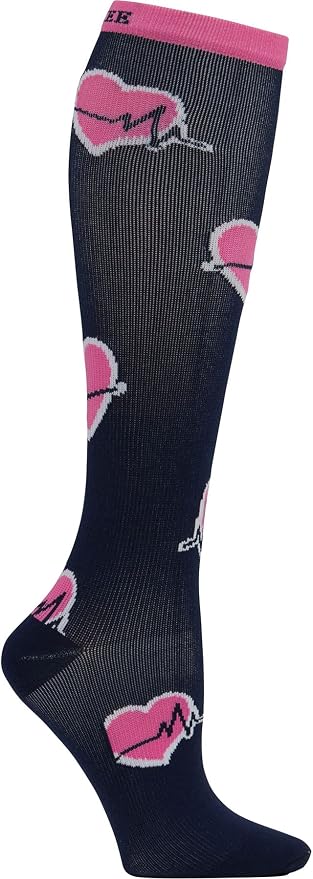 Cherokee Legwear Compression Socks for Women 10-15 mmHg (1-Pair Pack) | Comfort Support Knee Highs, Soft Fit, Regular & Wide Calf, Soft Knit Feel, Lightweight, Easy Care for Work and Everyday Wear by Cherokee