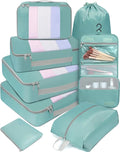 BAGAIL 6 Set/8 Set/10 Set Packing Cubes Various Sizes Packing Organizer for Travel Accessories Luggage Carry On Suitcase by BAGAIL