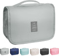 Toiletry Bag Travel Bag with Hanging Hook for Women Men,Light Grey | Waterproof Small Capacity Hanging Multifunctional Makeup Bag for Toiletries, Portable Cosmetic Bag Travel Organizer by Unknown