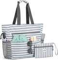 G4Free Beach Bag, Waterproof Sandproof Beach Tote Bag, Large Capacity Foldable for Women by G4Free