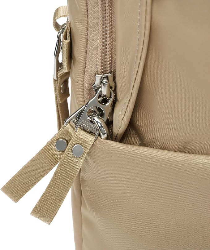 Pacsafe W 10L Anti Theft Backpack, Taupe - Image 10