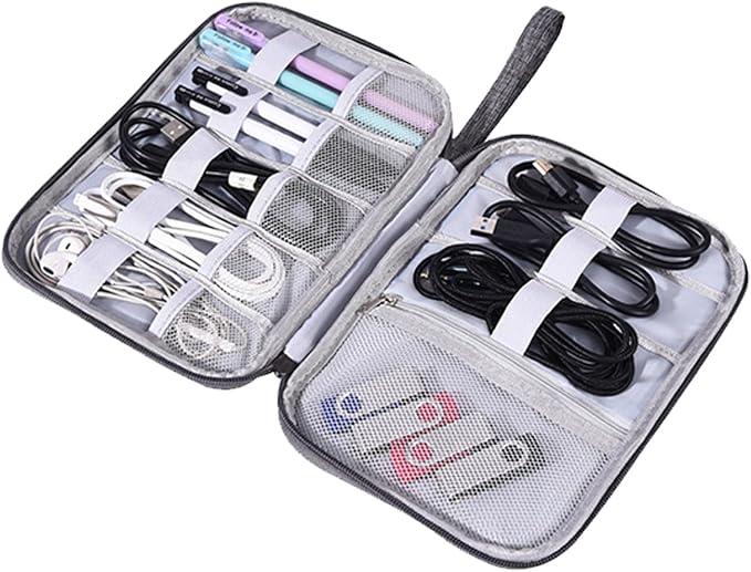 Organizer Case Small Electronic Devices USB Charger Accessories Mouse Phone Cable SD Power Bank Earphone - Image 8