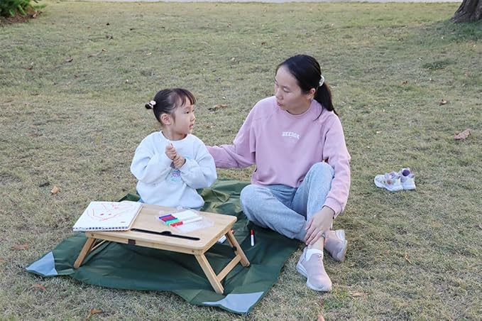 Orga'Neat Pocket Picnic Blanket, Compact Lightweight Tarp for Camping | Foldable, Easy to Carry, Water Resistant Sandproof Washable Quick Dry Mat for Beach, Festival, Travel, Outdoor Recreation - Image 6