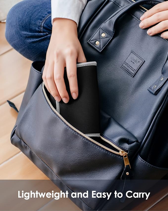 LENTION Medium Gray Travel Electronic Organizer Pouch with Hook-and-Loop | Compact Tech Storage Fits Adapter, Mice, Charger, Power Bank & Cable to Keep Daily Travel Accessories Neatly Sorted - Image 8