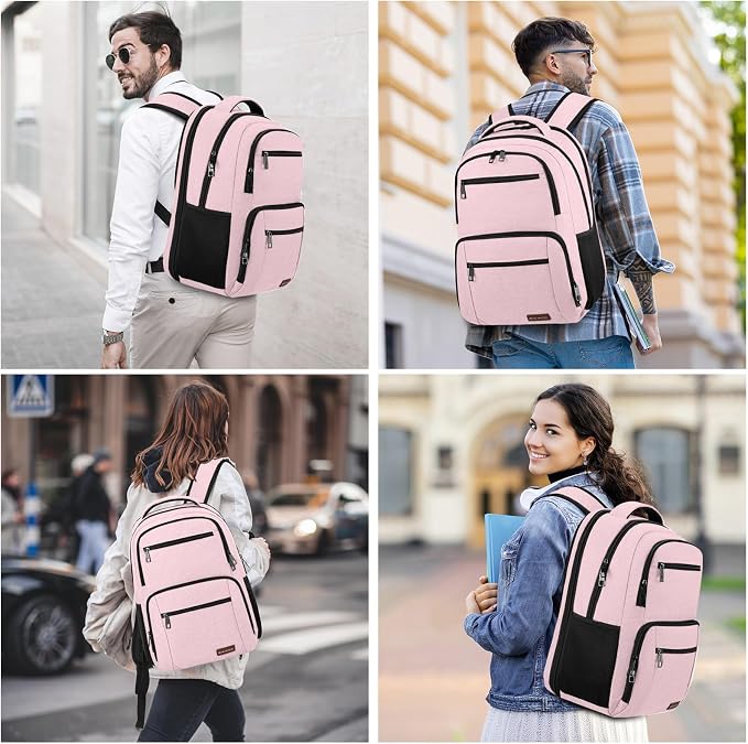 BIKROD Backpack for Girls Women, School Backpack for Teen Boys, Lightweight Casual High School Bookbag, Daily-use Travel Laptop Backpack Fits 15.6 Inch Notebook - Image 6