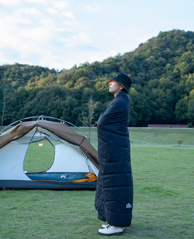 3M Thinsulate Insulation Warm Camping Blanket Ultralight Compact - Image 9