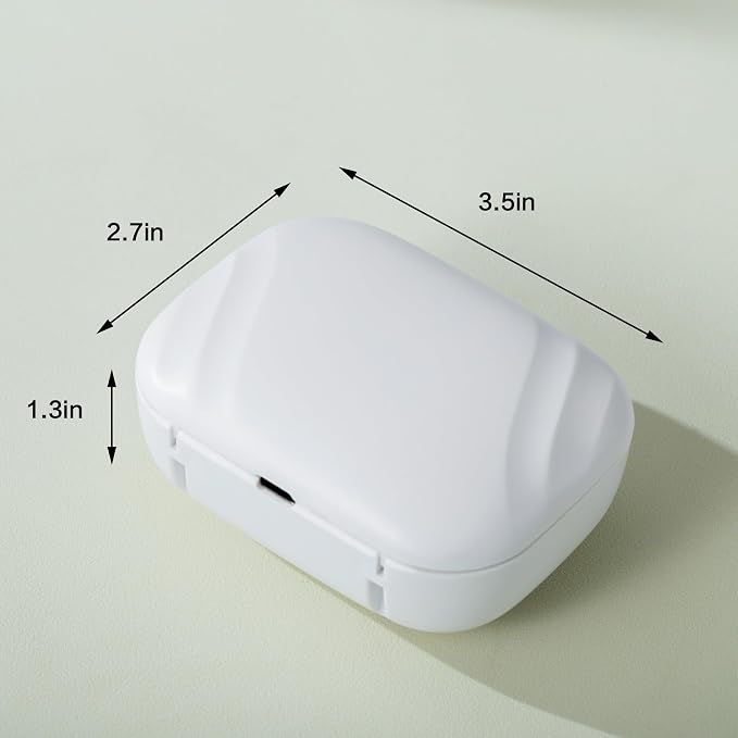 Toothbrush Storage Case with UV-C Lights – Rechargeable Portable Toothbrush Cover, Hook Wall Mount Disinfection Box for Home, Travel & Fits All Toothbrushes - Image 2