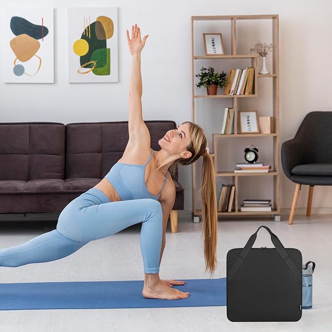Beautyflier Carrying Bag for Body Composition Monitor Scale, Digital Bathroom Scale Storage Bag, Travel Carrier Case - 13.5 x 13.5 x 1.2 IN, Fits Most Smart Scale for Body Weight (Bag Only) - Image 6