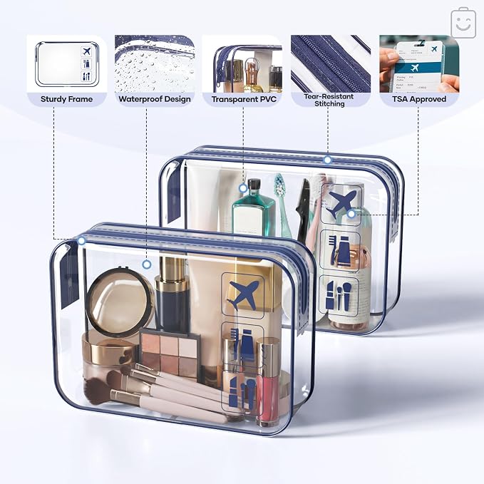Veken 9/11 Set Compression Packing Cubes Garment Bags for Travel Essentials,Compressible Expandable Luggage Organizer Bags,Space Saver Bags with Over 1000 pcs of Mesh Holes(Dark Blue Floral) - Image 4